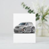 Chevy HHR SS Silver Panel Truck Briefkaart (Staand voorkant)