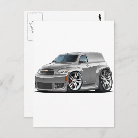 Chevy HHR SS Silver Panel Truck Briefkaart (Voorkant / Achterkant)