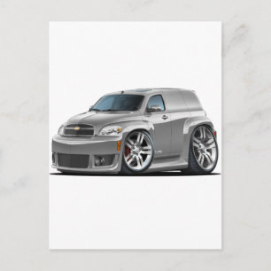 Chevy HHR SS Silver Panel Truck Briefkaart