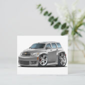 Chevy HHR SS Silver Truck Briefkaart (Staand voorkant)