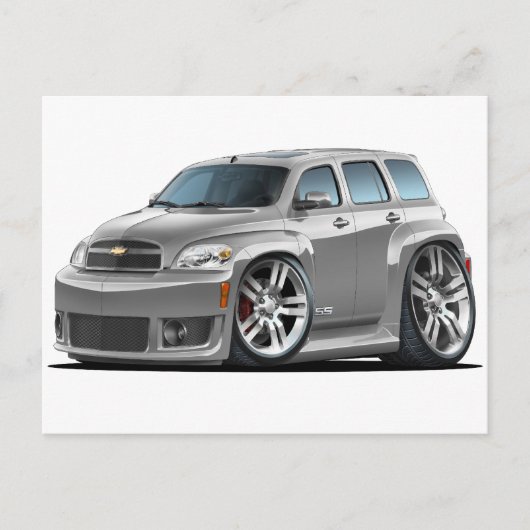 Chevy HHR SS Silver Truck Briefkaart (Voorkant)