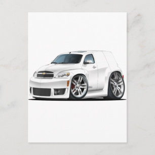 Chevy HHR SS White Panel Truck Briefkaart