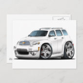 Chevy HHR White Truck Briefkaart (Voorkant / Achterkant)