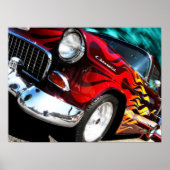 Chevy Hot Rod 1955 Poster (Voorkant)
