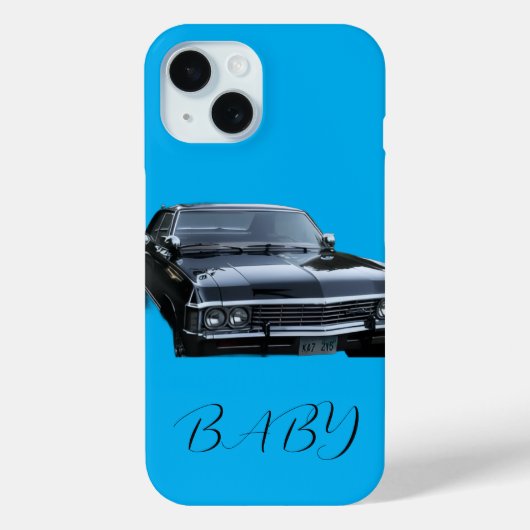 Chevy Impala, baby Case-Mate iPhone Case (Achterkant)