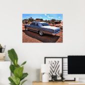 Chevy Impala Classic American Muscar Poster (Thuiskantoor)