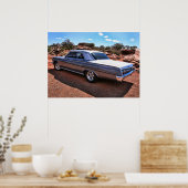 Chevy Impala Classic American Muscar Poster (Keuken)