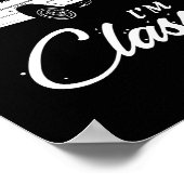 Chevy Impala Classic Car Poster (Hoek)