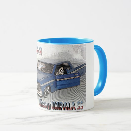 Chevy IMPALA Coffee Mok 1964 (Voorkant rechts)