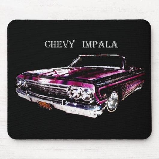 Chevy Impala mousepad Muismat (Voorkant)