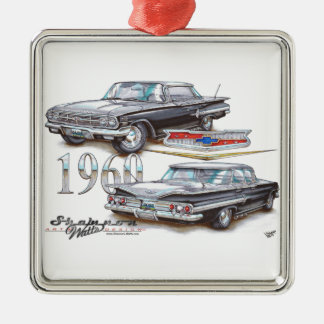 Chevy Impala Sportan 1960 Metalen Ornament
