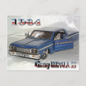 Chevy IMPALA SS Briefkaart 1964 (Voorkant)