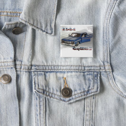 Chevy IMPALA SS Button 1964 (In situ)