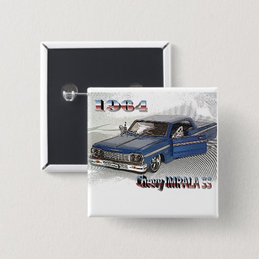 Chevy IMPALA SS Button 1964 (Voorkant /achterkant)