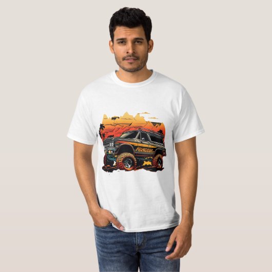 Chevy K5 Blazer Rock Crawler T-shirt (Voorkant volledig)