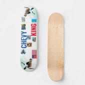 CHEVY KING 2023 7 3/4-inch skateboard Deck (Voorkant)