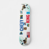 CHEVY KING 2023 7 3/4-inch skateboard Deck (Voorkant)