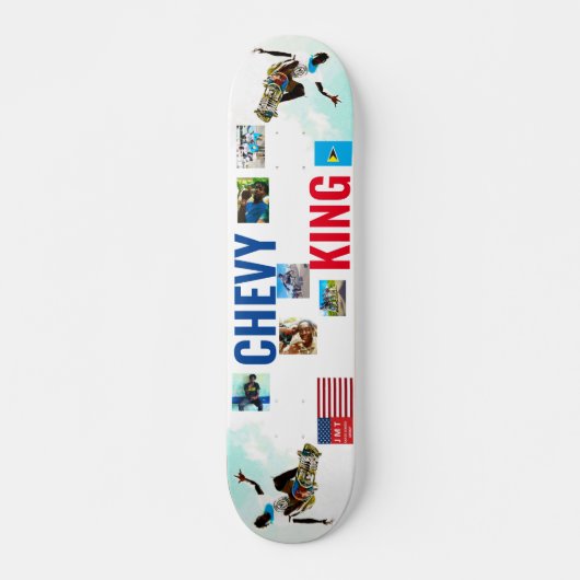 CHEVY KING 2023 7 3/4-inch skateboard Deck (Voorkant)