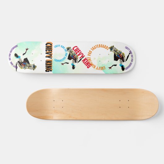 CHEVY KING 2023 7 3/4-inch skateboard Deck (Horizontaal)