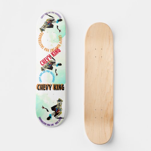 CHEVY KING 2023 7 3/4-inch skateboard Deck (Voorkant)