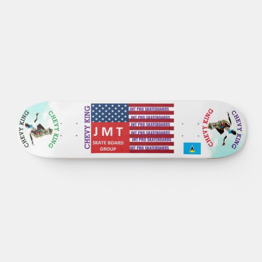 CHEVY KING OFFICIAL JMT SIGN7 3/4-inch skateboard  (Horizontaal)