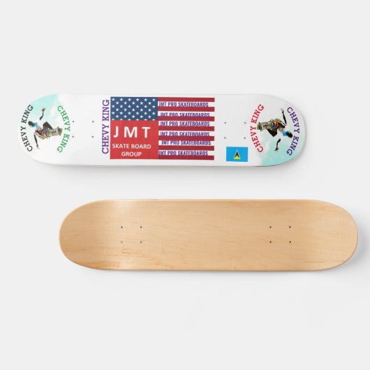 CHEVY KING OFFICIAL JMT SIGN7 3/4-inch skateboard (Horizontaal)