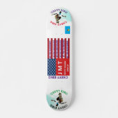 CHEVY KING OFFICIAL JMT SIGN7 3/4-inch skateboard  (Voorkant)
