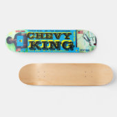 CHEVY KING OFFICIËLE 7 3/4" Skateboard Deck (Horizontaal)