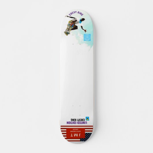 CHEVY KING OFFICIËLE PROJMT 7 3/4" Skateboard Dec (Voorkant)