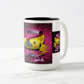 CHEVY-MOK 1940 TWEEKLEURIGE KOFFIEMOK (Voorkant rechts)