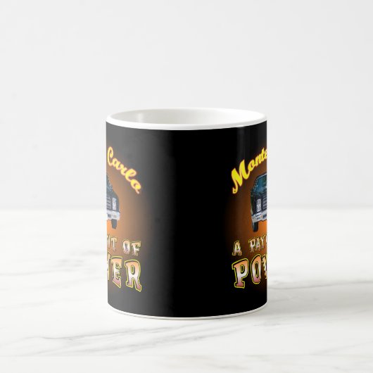 Chevy Monte Carlo Mok uit 1975. (Center)