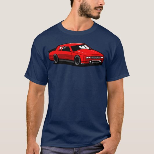 Chevy Monte Carlo Racing Car friends T-shirt (Voorkant)