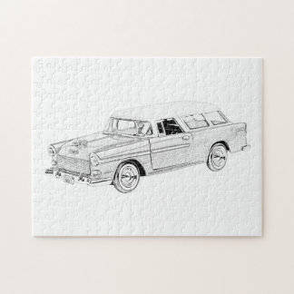 Chevy Nomad 1955 Legpuzzel