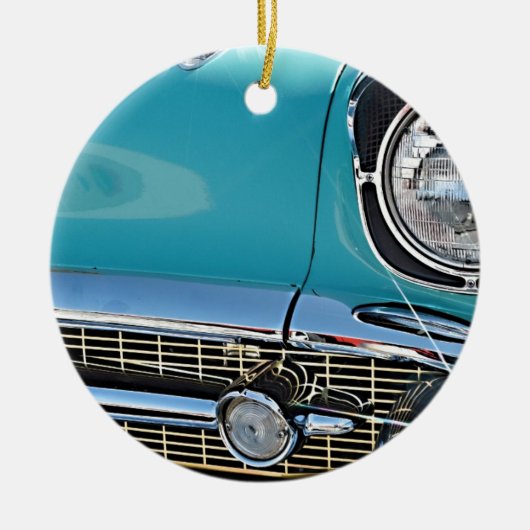 Chevy Nomad 1957 Keramisch Ornament (Voorkant)