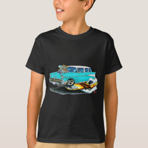 Chevy Nomad Turquoise Car 1957 T-shirt