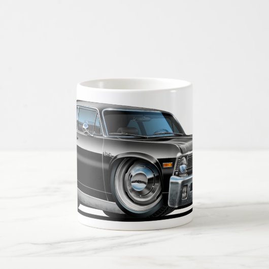 Chevy Nova Black Car Koffiemok (Center)