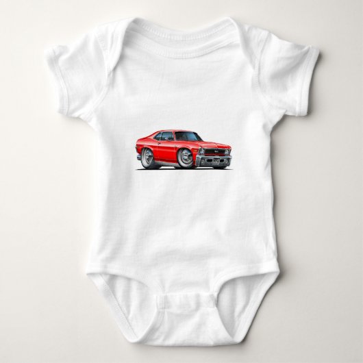 Chevy Nova Red Car Romper (Voorkant)