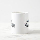 Chevy Nova White Car Koffiemok (Center)