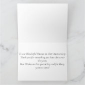 Chevy Parents Jubileum Kaart 1957 (Binnen)