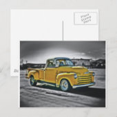 Chevy Pick up Briefkaart (Voorkant / Achterkant)