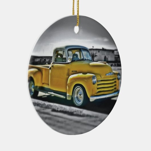 Chevy Pick Up Keramisch Ornament (Rechts)