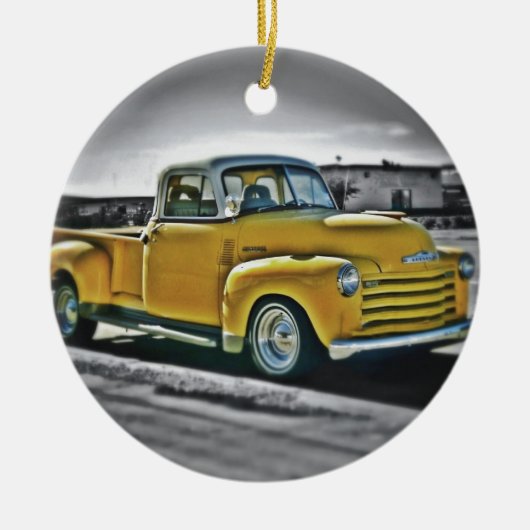 Chevy Pick Up Keramisch Ornament (Voorkant)