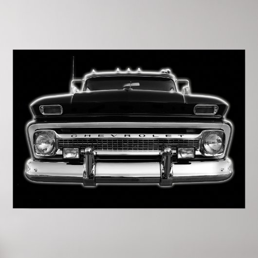 Chevy Pick Up Truck Poster (Voorkant)