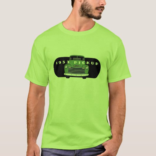 Chevy Pickup 1953 T-shirt (Voorkant)