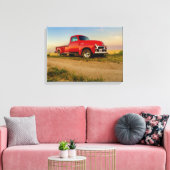 Chevy Pickup 1954 Canvas Afdruk (Insitu (Woonkamer))