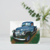 Chevy Pickup Briefkaart (Staand voorkant)