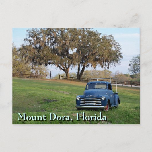 Chevy Pickup Truck Mount Dora, Florida country lan Briefkaart (Voorkant)