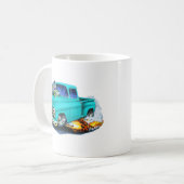 Chevy Pickup Turquoise 1957 Koffiemok (Voorkant links)