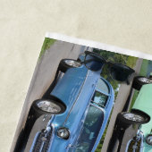 Chevy Rainbow 1957 kleurde doornhanddoek Strandlaken (In situ)