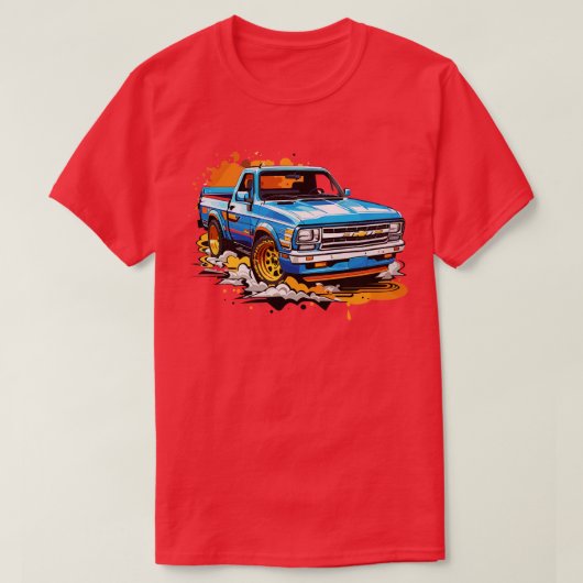 Chevy S10 sleepwagen T-shirt (Design voorkant)